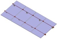 Slant Roof Mounting Structure